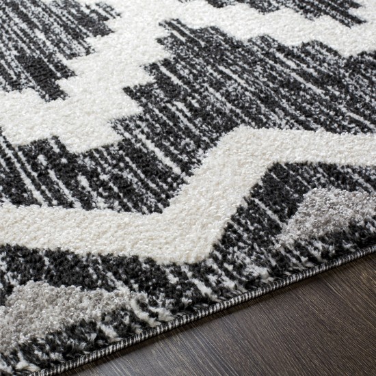 Surya Valencia Vlc-2307 Black Rug 6'7" X 9'