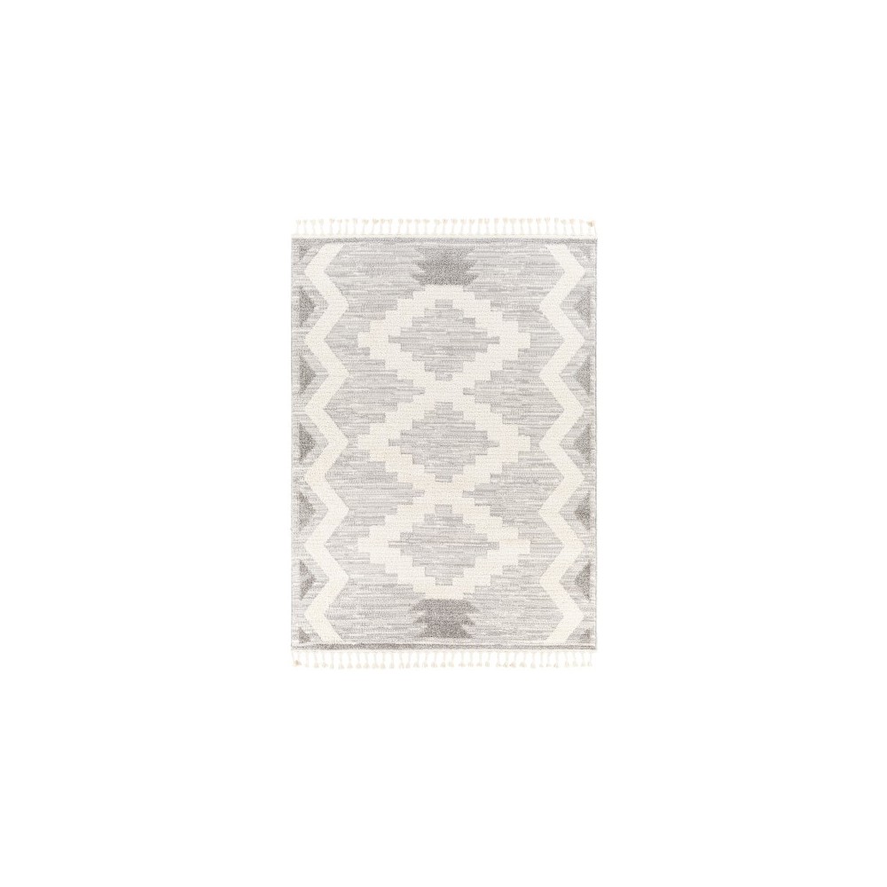 Surya Valencia Vlc-2309 Medium Gray Rug 5'3" X 7' Surya Valencia Vlc-2309 Medium Gray Rug 5'3" X 7'