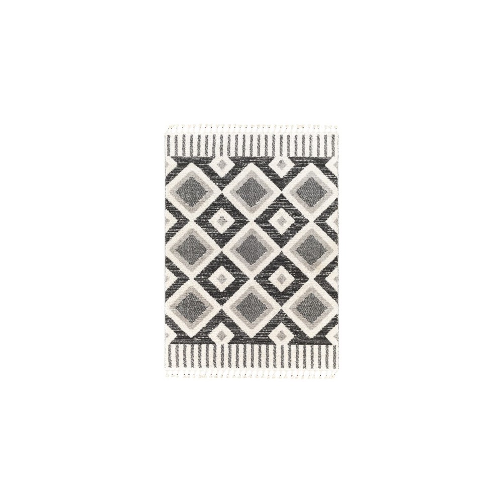 Surya Valencia Vlc-2310 Black Rug 7'10" X 10' Surya Valencia Vlc-2310 Black Rug 7'10" X 10'