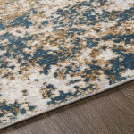 Surya Wanderlust Deep Teal Rug 5'3" X 7'3"