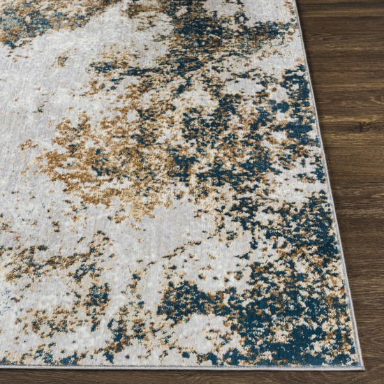 Surya Wanderlust Deep Teal Rug 6'7" X 9'