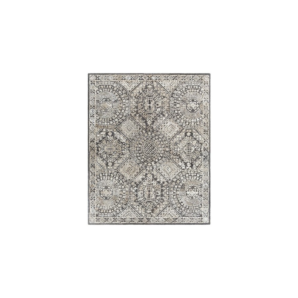 Surya Vancouver Vcr-2306 Charcoal Rug 8' X 10' Surya Vancouver Vcr-2306 Charcoal Rug 8' X 10'