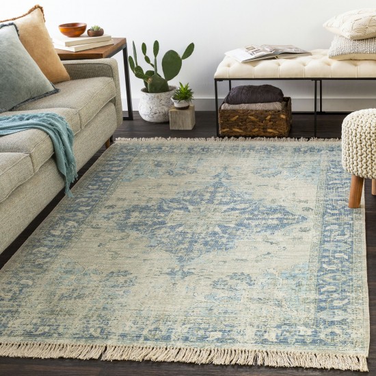 Surya Zainab Zai-2300 Aqua Rug 8'10" X 12'