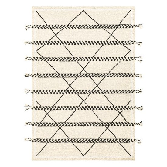 Surya Zanafi Tassels Zts-2311 Cream Rug 2' X 3'