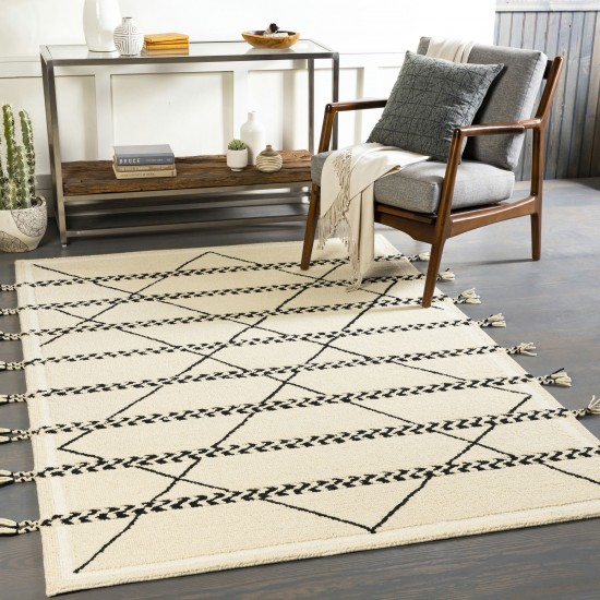 Surya Zanafi Tassels Zts-2311 Cream Rug 5' X 7'6"