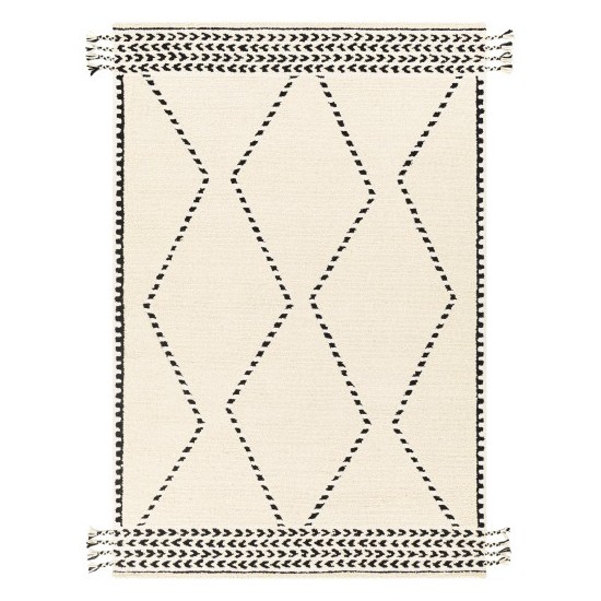 Surya Zanafi Tassels Zts-2312 Cream Rug 2' X 3'