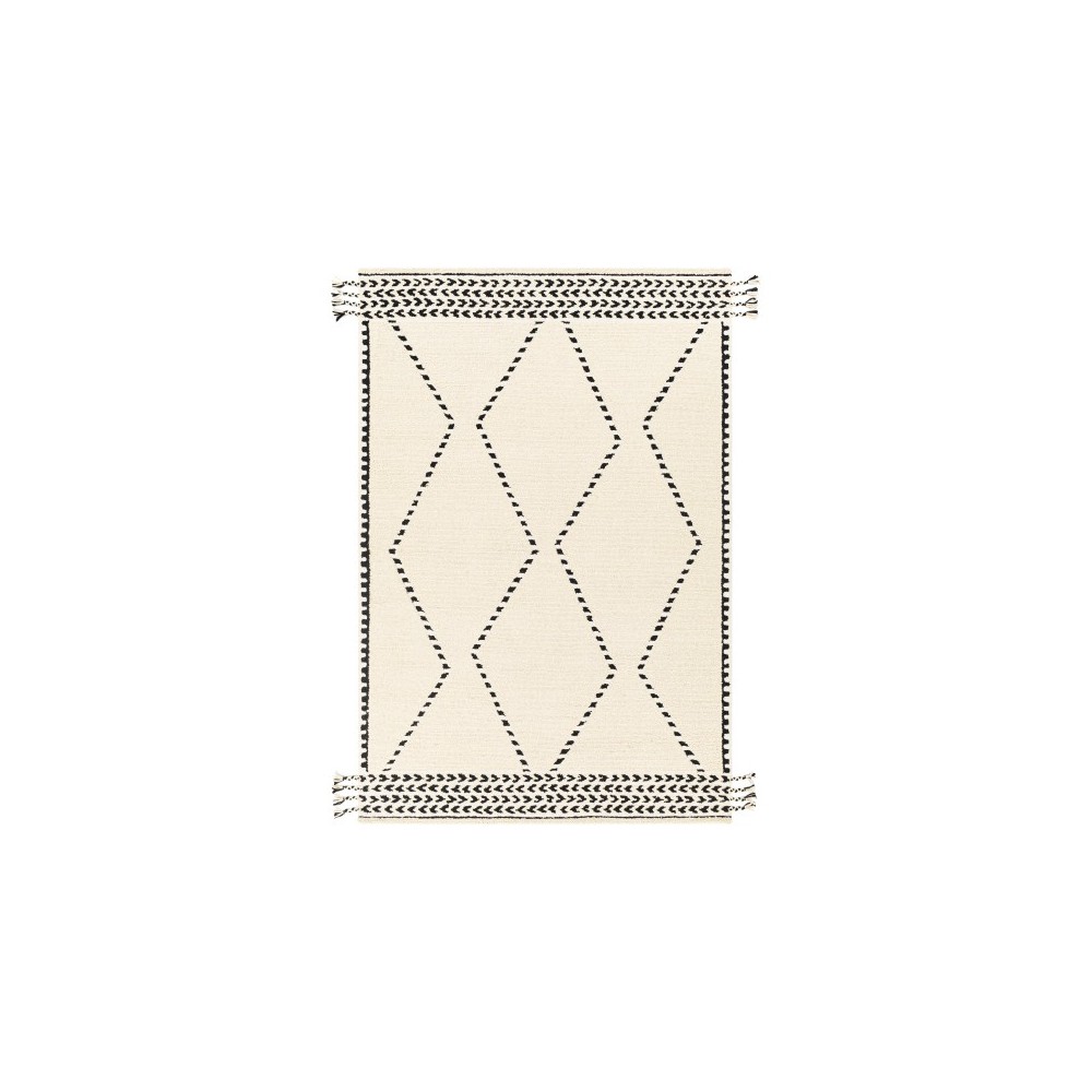 Surya Zanafi Tassels Zts-2312 Cream Rug 5' X 7'6"