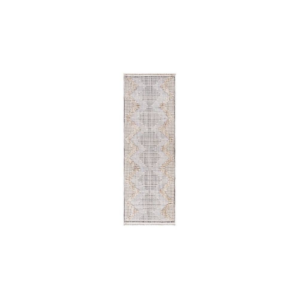 Surya Zaragoza Zrz-2300 Medium Gray Rug 2'7" X 7'3" Surya Zaragoza Zrz-2300 Medium Gray Rug 2'7" X 7'3"