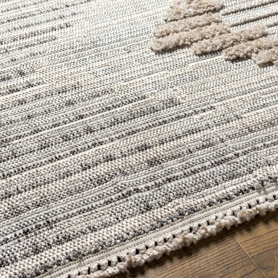 Surya Zaragoza Zrz-2300 Medium Gray Rug 2'7" X 7'3"