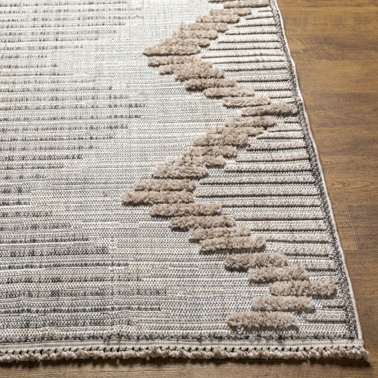 Surya Zaragoza Zrz-2300 Medium Gray Rug 5'3" X 7'