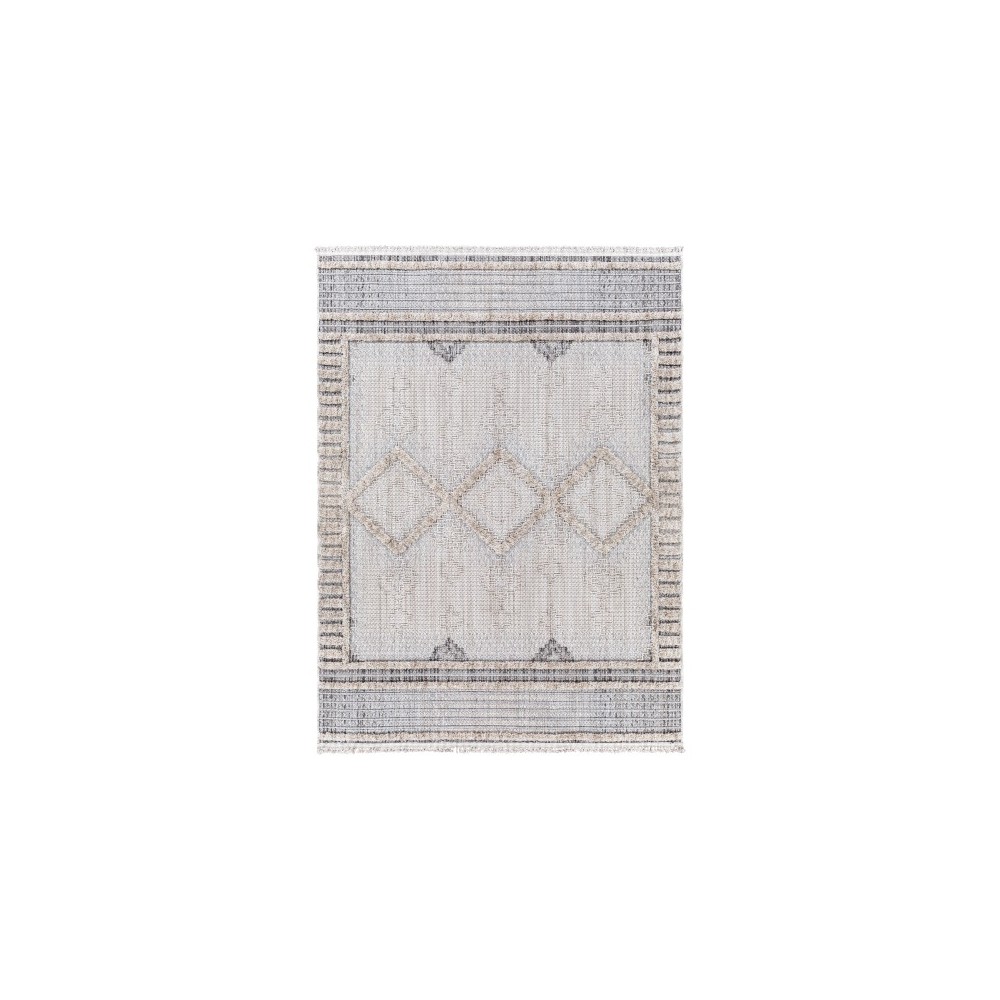 Surya Zaragoza Zrz-2301 Cream Rug 5'3" X 7' Surya Zaragoza Zrz-2301 Cream Rug 5'3" X 7'