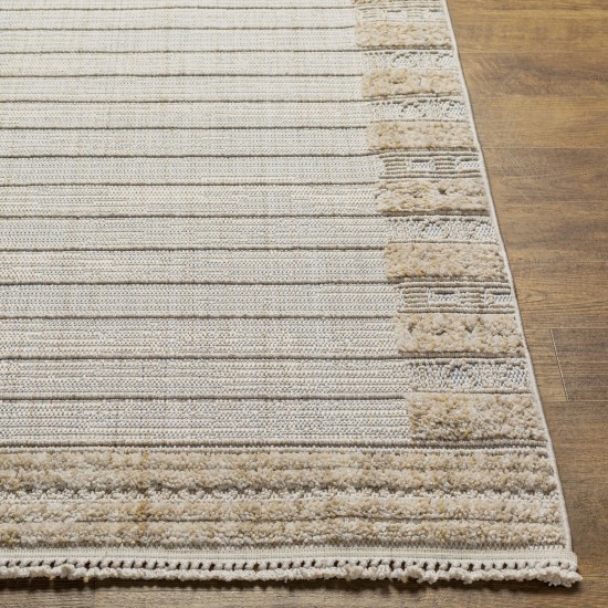 Surya Zaragoza Zrz-2302 Medium Gray Rug 5'3" X 7'