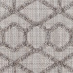 Surya Zaragoza Light Gray Rug 2'7" X 7'3"