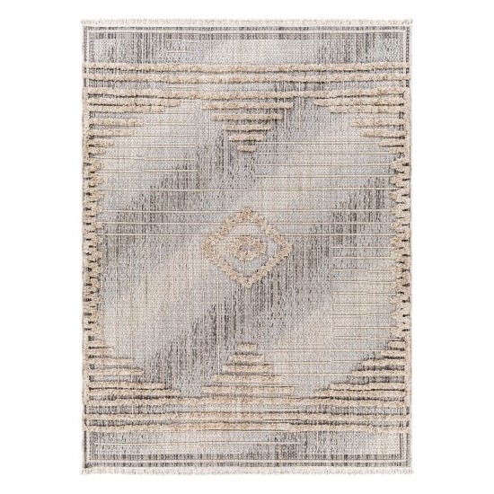 Surya Zaragoza Zrz-2305 Medium Gray Rug 5'3" X 7'