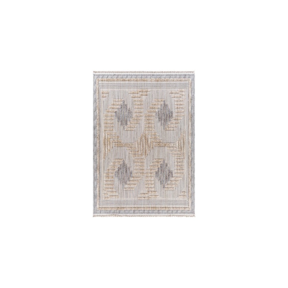 Surya Zaragoza Zrz-2306 Cream Rug 5'3" X 7' Surya Zaragoza Zrz-2306 Cream Rug 5'3" X 7'