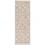 Surya Zaragoza Zrz-2309 Cream Rug 2'7" X 7'3"