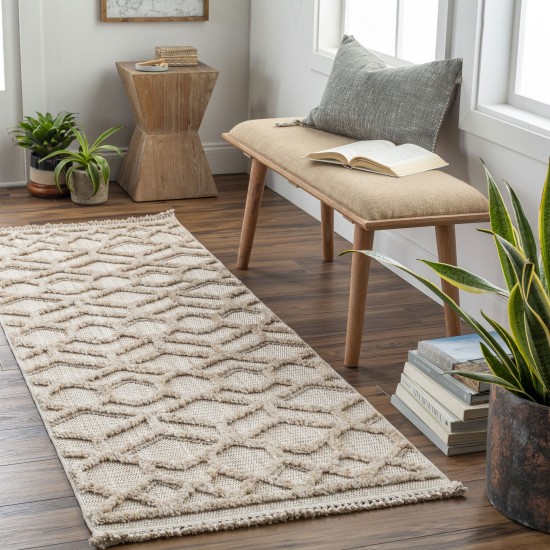 Surya Zaragoza Zrz-2309 Cream Rug 2'7" X 7'3"