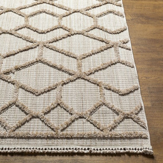 Surya Zaragoza Zrz-2309 Cream Rug 5'3" X 7'