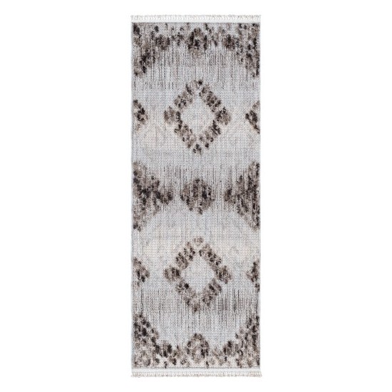 Surya Zaragoza Zrz-2310 Charcoal Rug 2'7" X 7'3"