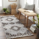 Surya Zaragoza Zrz-2310 Charcoal Rug 2'7" X 7'3"