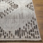 Surya Zaragoza Zrz-2310 Charcoal Rug 2'7" X 7'3"