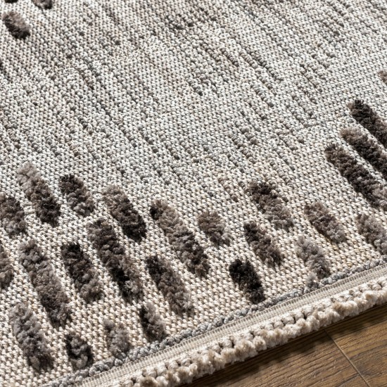 Surya Zaragoza Zrz-2310 Charcoal Rug 9'2" X 12'