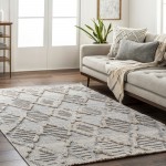 Surya Zaragoza Zrz-2311 Medium Gray Rug 6'7" X 9'