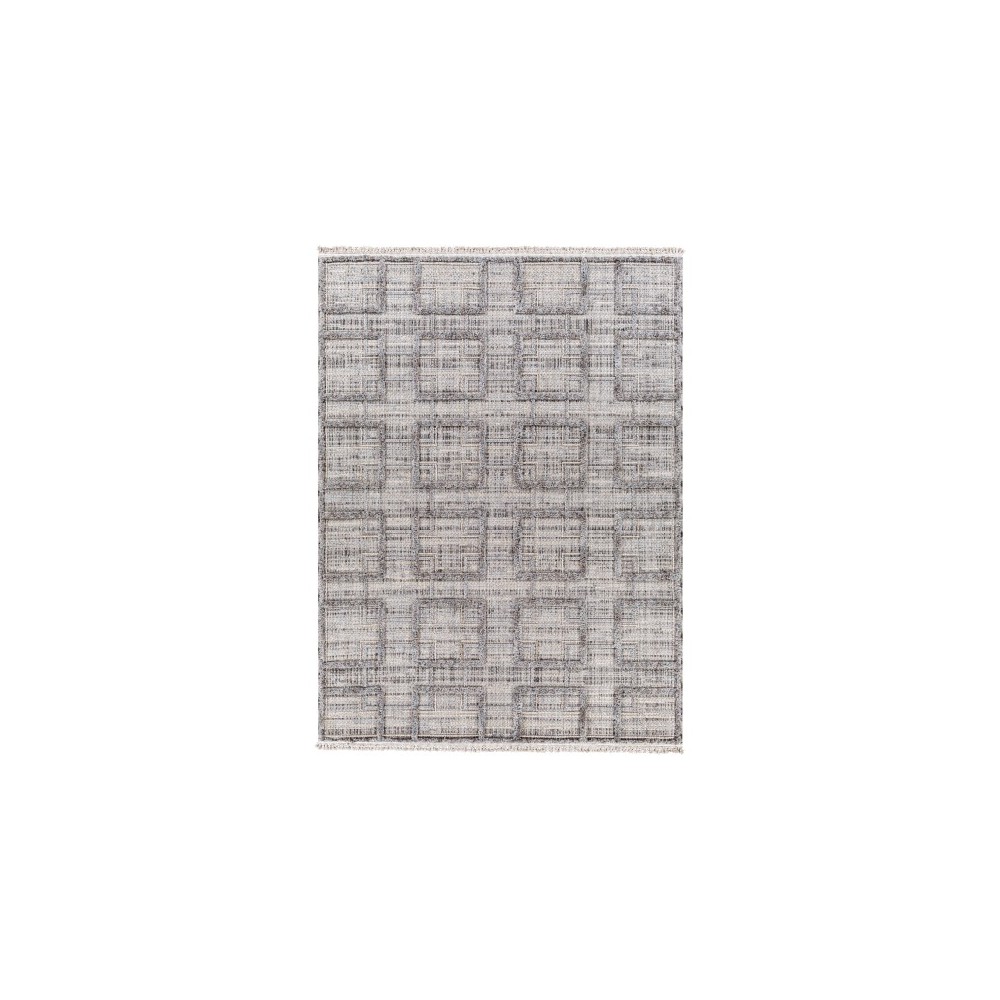 Surya Zaragoza Zrz-2314 Charcoal Rug 6'7" X 9'