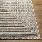 Surya Zaragoza Zrz-2315 Medium Gray Rug 2'7" X 7'3"