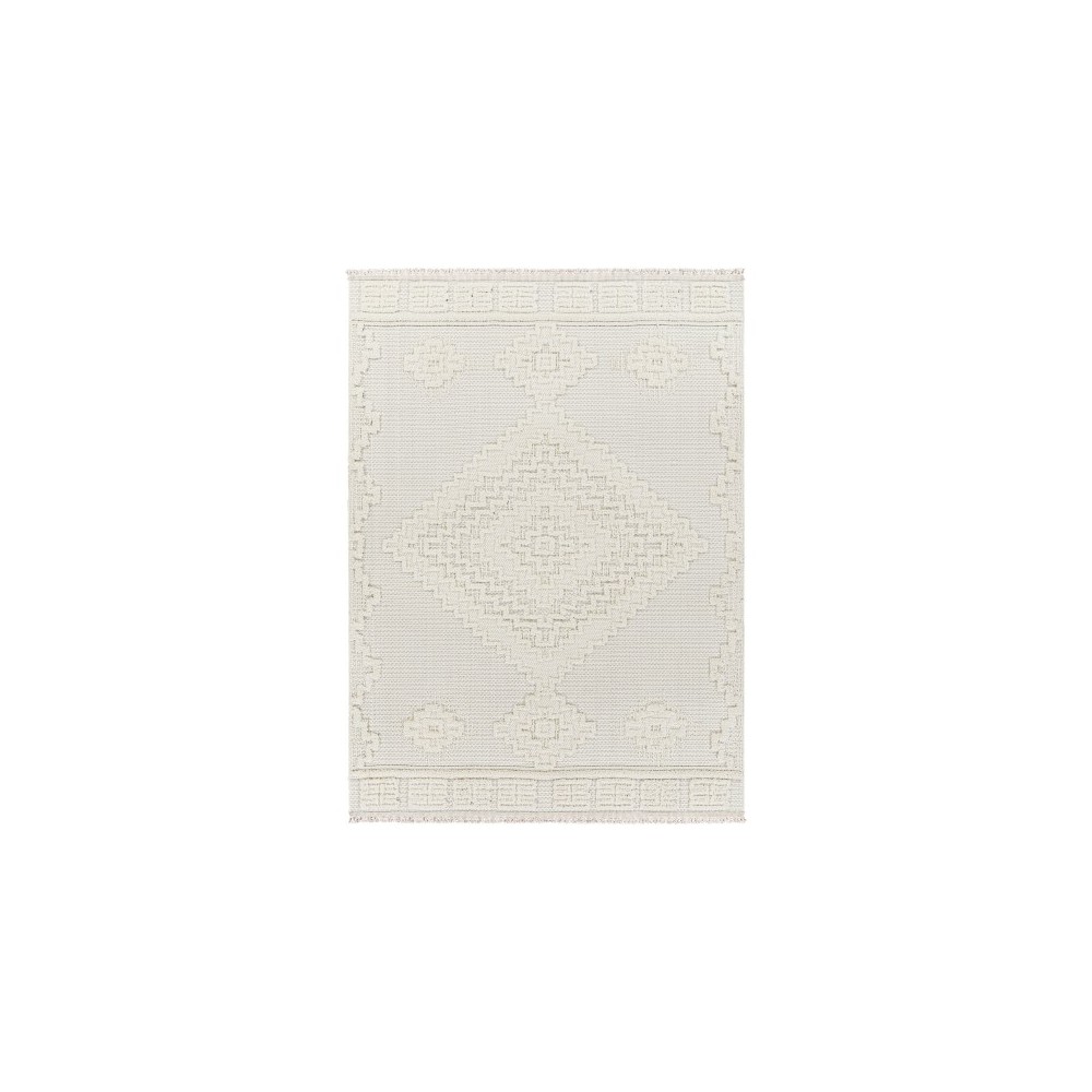 Surya Zaragoza Zrz-2316 Cream Rug 5'3" X 7' Surya Zaragoza Zrz-2316 Cream Rug 5'3" X 7'