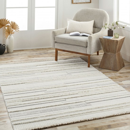 Surya Zaragoza Zrz-2317 Cream Rug 5'3" X 7'