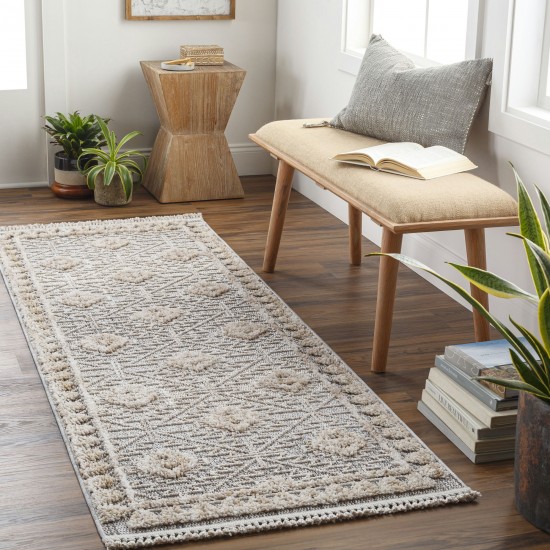 Surya Zaragoza Zrz-2318 Light Beige Rug 2'7" X 7'3"