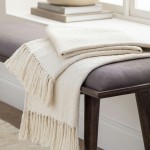 Surya Thelma Cream Throw 50"W X 60"L