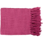 Surya Tilda Rose Throw 51"W X 59"L