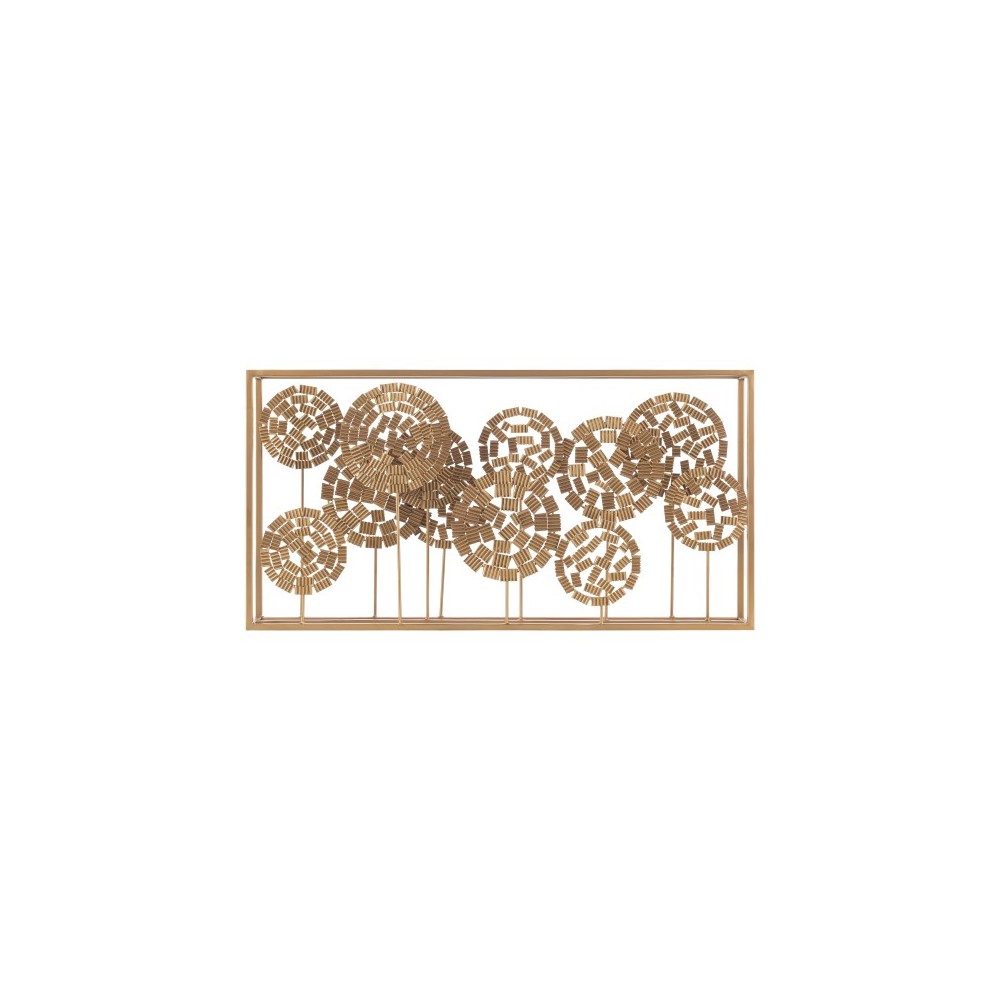 Surya Tamba Wall Art 15"H X 29"W X 3.5"D Surya Tamba Wall Art 15"H X 29"W X 3.5"D