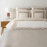 Surya Afia Ivory Euro Sham 26"H X 26"W