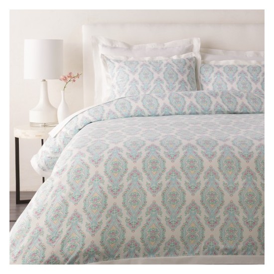 Surya Alia Aqua Euro Sham 26"H X 26"W