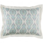 Surya Alia Aqua King Sham 20"H X 36"W