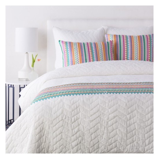 Surya Annabelle Anb-2000 King Sham 20"H X 36"W - Fuchsia