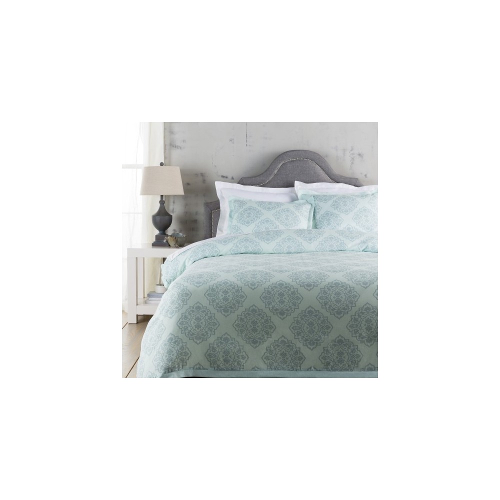 Surya Anniston Pale Blue King/Ca King Duvet 108"W X 92"L Surya Anniston Pale Blue King/Ca King Duvet 108"W X 92"L