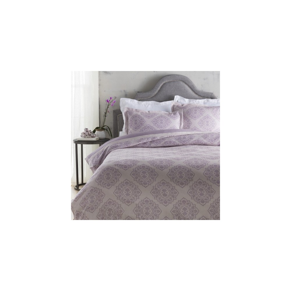 Surya Anniston Lilac Full/Queen Duvet 88"W X 92"L