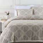 Surya Anniston Light Gray Full/Queen Bedding Set 88"W X 92"L,20"H X 26"W