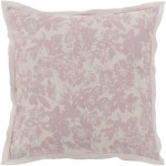 Surya Clara Mauve Euro Sham 26"H X 26"W