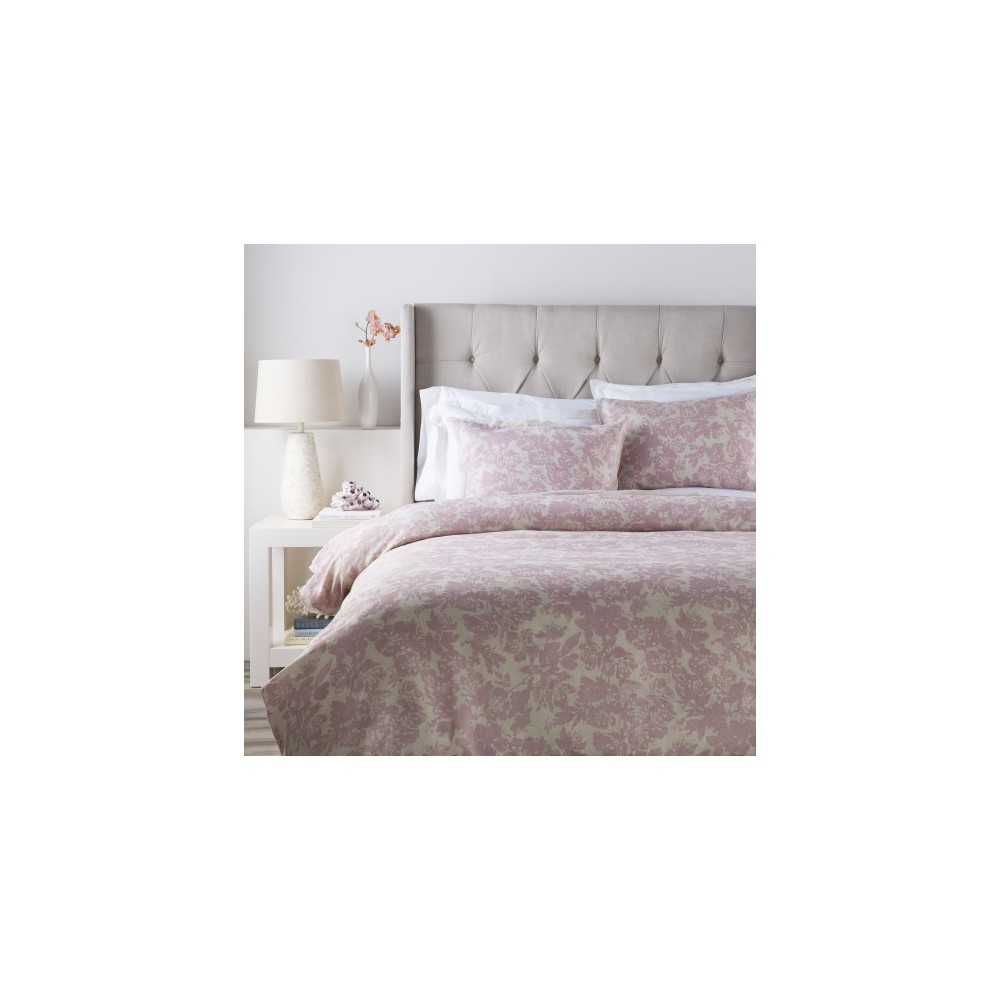 Surya Clara Mauve Twin Duvet 68"W X 86"L Surya Clara Mauve Twin Duvet 68"W X 86"L