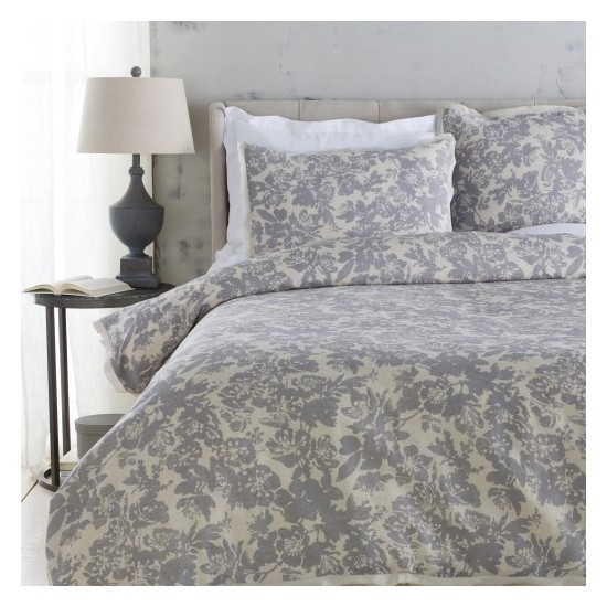 Surya Clara Gray Twin Bedding Set 68"W X 86"L,20"H X 26"W