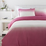 Surya Dip Dyed Plum Twin Duvet 68"W X 86"L