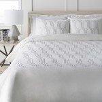 Surya Empire White Euro Sham 26"H X 26"W
