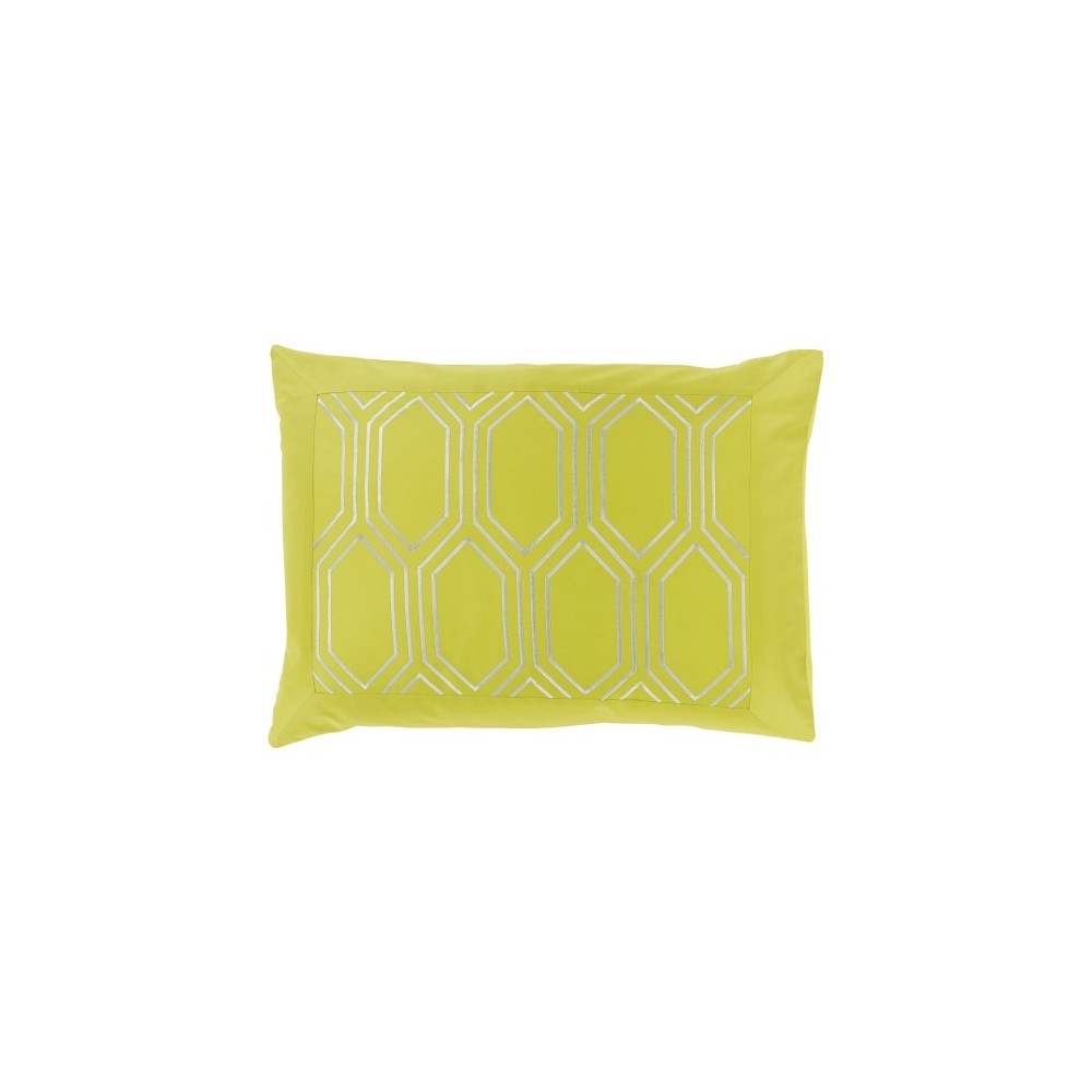 Surya Empire Light Olive King Sham 20"H X 36"W Surya Empire Light Olive King Sham 20"H X 36"W