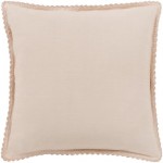 Surya Evelyn Pale Pink Euro Sham 26"H X 26"W