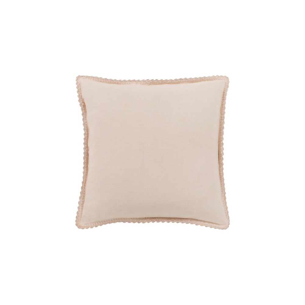 Surya Evelyn Pale Pink Euro Sham 26"H X 26"W Surya Evelyn Pale Pink Euro Sham 26"H X 26"W